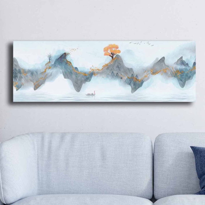 Wallity Cuadro Decorativo en Lienzo 30x90 cm 3090NISC-007